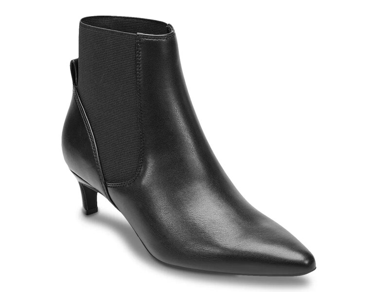 バンドリーノ レディース シューズ ブーツ・レインブーツ Bandolino Celebrate Bootie Black Faux Leat..