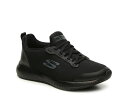 スケッチャーズ レディース スニーカー シューズ Relaxed Fit Squad Work Slip-On Sneaker Black(4)