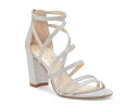 ジェシカシンプソン レディース サンダル シューズ Stassey Sandal Silver Metallic Glitter Fabric