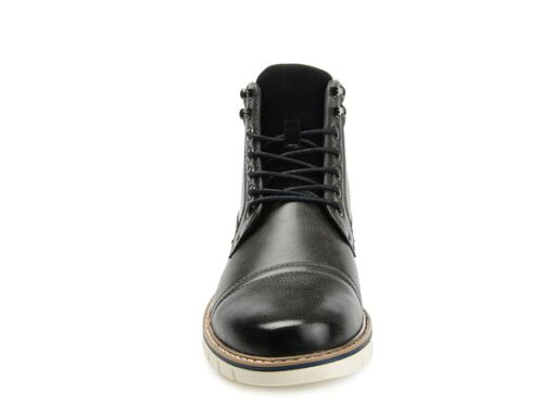 バンス メンズ ブーツ・レインブーツ シューズ Lucien Cap Toe Boot Charcoal/Black