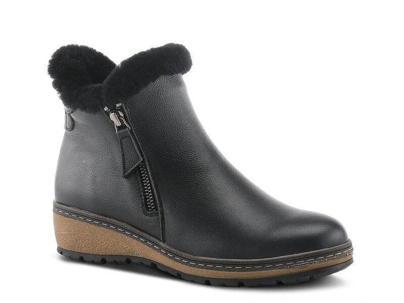 スプリングステップ レディース シューズ ブーツ・レインブーツ Spring Step Republic Wedge Bootie Bl..