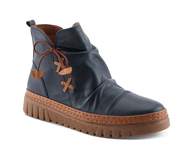 スプリングステップ レディース シューズ ブーツ・レインブーツ Spring Step Vandis Bootie Navy ネイ..