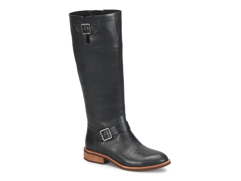 コークイーズ レディース シューズ ブーツ・レインブーツ Kork-Ease Everly Riding Boot Black ブラック