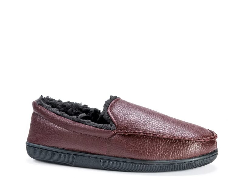 ムクルクス メンズ シューズ サンダル MUK LUKS Moccasin Slipper - Men's Dark Brown ブラウン