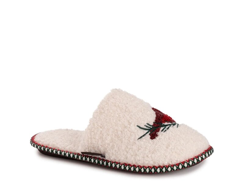 ムクルクス レディース シューズ サンダル MUK LUKS Novelty Punch Needle Slipper - Women's White Ca..
