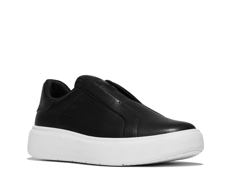 フィットフロップ レディース シューズ スリッポン・ローファー スニーカー FitFlop RTG Slip-On Sneaker Black ブラック