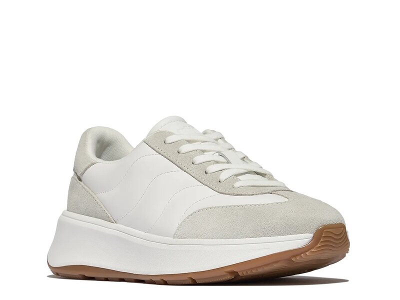 フィットフロップ レディース シューズ スニーカー FitFlop F-Mode Wave Sneaker Off White オフホワイト