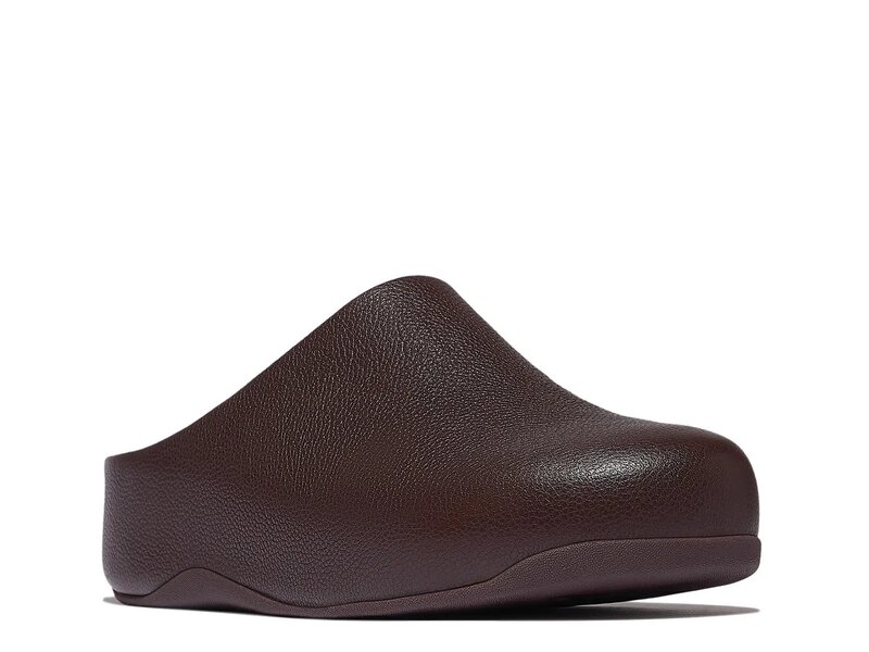 フィットフロップ レディース シューズ サンダル FitFlop Shuv Clog Dark Brown ブラウン