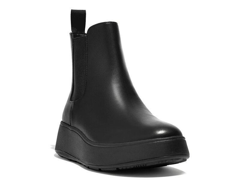 フィットフロップ レディース シューズ ブーツ・レインブーツ チェルシーブーツ チェルシー ブーツ FitFlop F-Mode Chelsea Boot Black ブラック