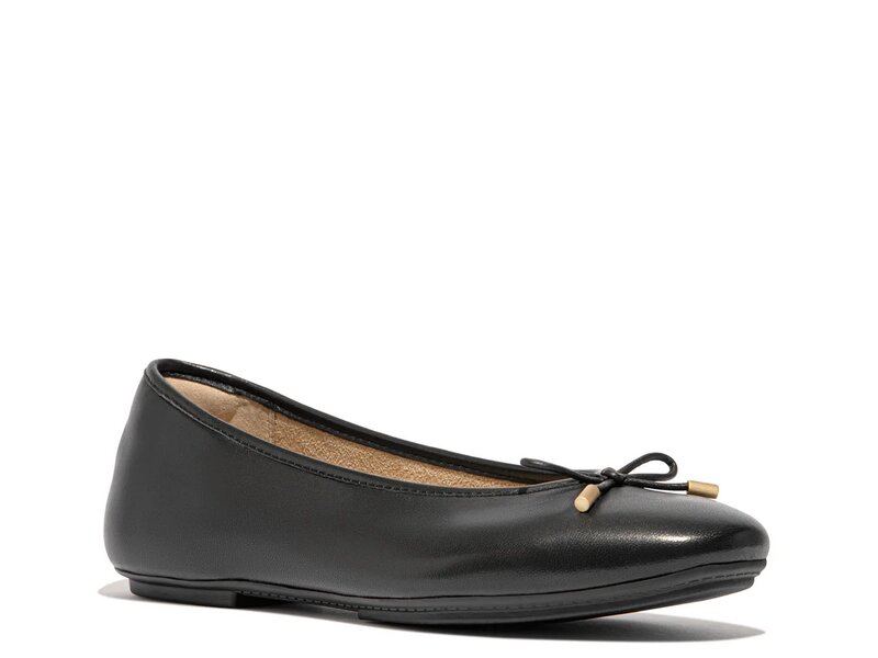 フィットフロップ レディース シューズ パンプス FitFlop Delicato Ballet Flat Black ブラック