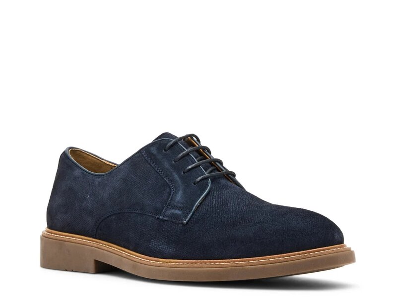 スティーブ マデン メンズ シューズ オックスフォード Steve Madden Adom Oxford Navy Suede ネイビー(4)