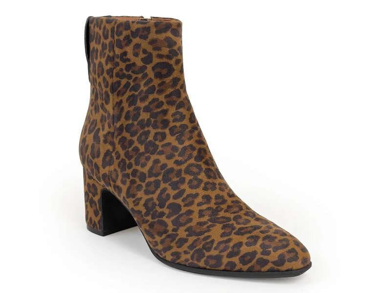 エアロソールズ レディース シューズ ブーツ・レインブーツ Aerosoles Mari Bootie Brown/Black Leopar..