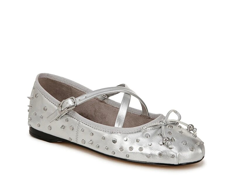 ReVida ŷԾŹ㤨֥२ǥޥ ǥ 塼 ѥץ Circus by Sam Edelman Zuri Stud Ballet Flat Silver СפβǤʤ14,980ߤˤʤޤ