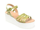 ジュルネ コレクション レディース サンダル シューズ Miragge Platform Sandal Dark Green(4)