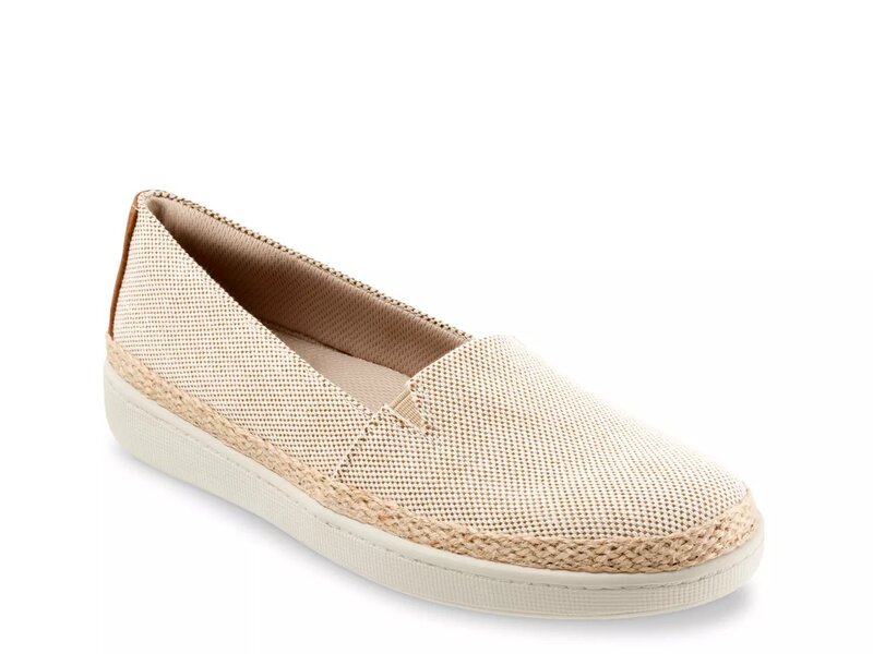 �ȥ��å����� ��ǥ����� ���塼�� ����åݥ󡦥����ե��� Trotters Accent Espadrille Slip-On Beige �١�����