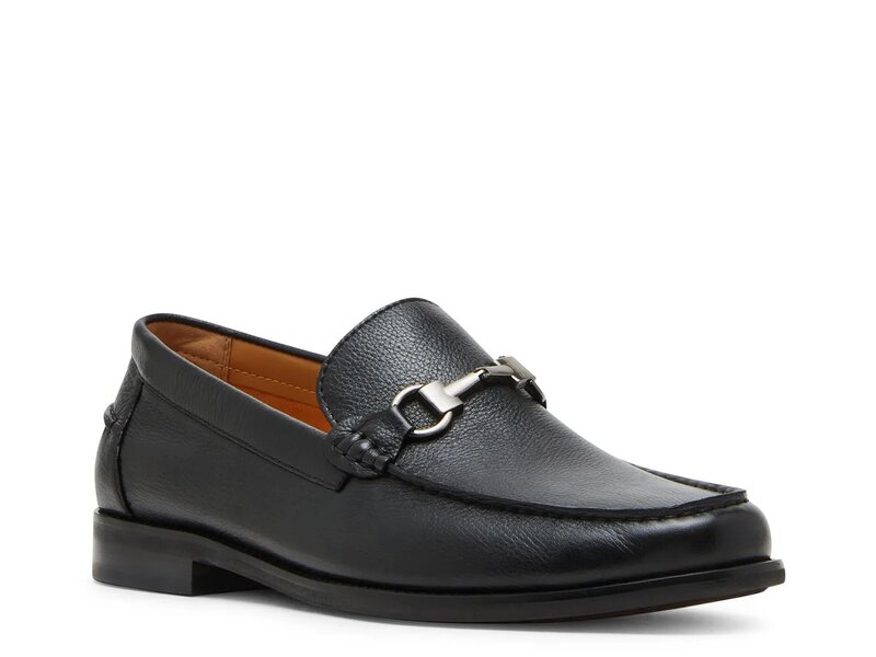 ���ƥ����� �ޥǥ� ��� ���塼�� ����åݥ󡦥����ե��� Steve Madden Alfio Loafer Black Leather �֥�å�