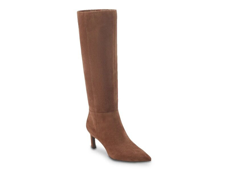マークフィッシャー レディース シューズ ブーツ・レインブーツ Marc Fisher Lucinda Boot Dark Beige Suede ベージュ
