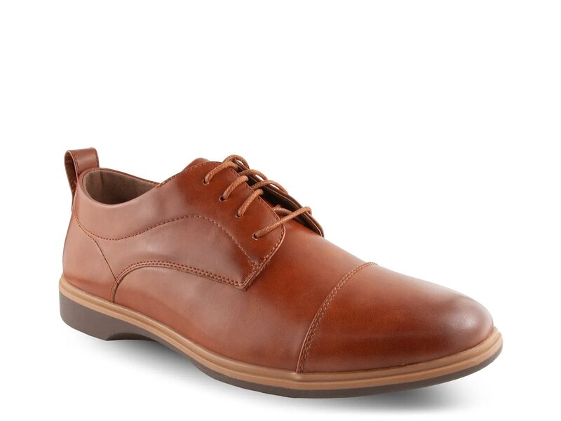 �ǥ����������å��� ��� ���塼�� ���å����ե����� ����å� Deer Stagsienna Cap Toe Oxford Cognac