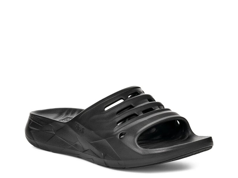 �ƥ� ��� ���塼�� ������� Tevapretrail Slide Sandal - Men's Black �֥�å�