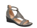 ジュルネ コレクション レディース サンダル シューズ Trayle Wedge Sandal Grey(4)