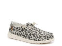 ヘイデュード レディース スリッポン・ローファー シューズ Wendy Slip-On - Women's Beige Leopard Print