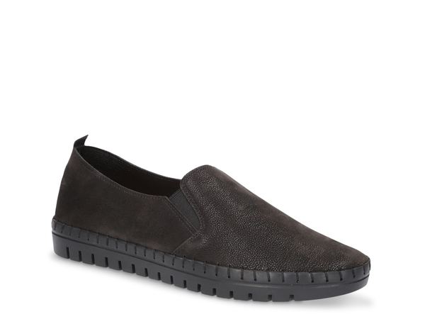 イージーストリート レディース スリッポン・ローファー シューズ Fresh Slip-On Black 1