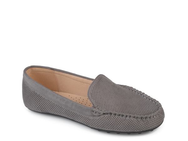  쥯 ǥ åݥ󡦥ե 塼 Halsey Loafer Grey Faux Suede