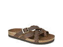 ホワイトマウンテン レディース サンダル シューズ Harrington Sandal Dark Brown(4)
