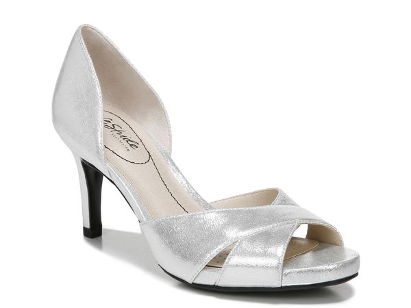 ライフストライド レディース パンプス シューズ Mykonos Pump Silver Metallic