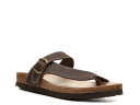 ホワイトマウンテン レディース サンダル シューズ Carly Nubuck Flat Sandal Brown