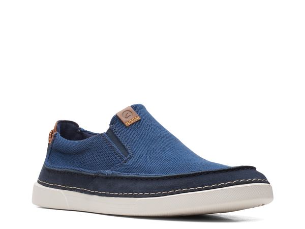 クラークス メンズ スリッポン・ローファー シューズ Gereld Step Slip On Navy