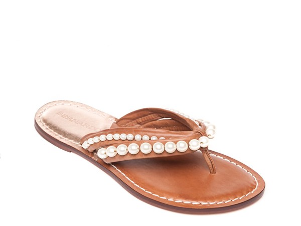 ベルナルド レディース サンダル シューズ Miami Pearl Sandal Cognac