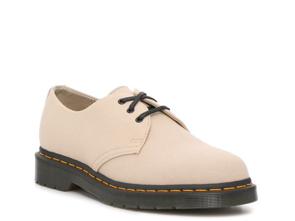 ドクターマーチン レディース オックスフォード シューズ 1461 Canvas Oxford Ivory/Black