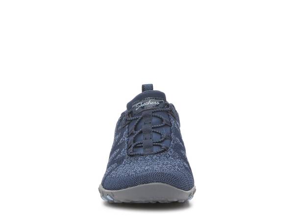 スケッチャーズ レディース スリッポン・ローファー シューズ Breathe Easy Infi-Knity Slip-On Sneaker - Women's Navy 2