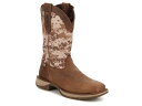 ドゥランゴ メンズ ブーツ・レインブーツ シューズ Rebel Desert Camo Cowboy Boot Brown Camouflage