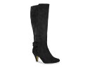 ベラヴィータ レディース ブーツ・レインブーツ シューズ Troy II Riding Boot Black Faux Suede