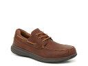 フローシャイム メンズ デッキシューズ シューズ Bayside Steel Toe Work Boat Shoe Dark Brown