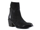 【送料無料】 ディバトゥルー レディース ブーツ・レインブーツ ブーティ シューズ Majestic Bootie Black Leather(4)