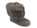 【送料無料】 ジュルネ コレクション レディース ブーツ・レインブーツ ブーティ シューズ Shanay Bootie Grey