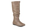 【送料無料】 ジュルネ コレクション レディース ブーツ・レインブーツ シューズ Jayne Wide Calf Boot Taupe(4)