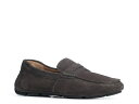 【送料無料】 アンソニー ヴィア メンズ スリッポン・ローファー シューズ Cruise Driving Moccasin Grey Suede