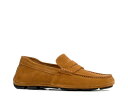 【送料無料】 アンソニー ヴィア メンズ スリッポン・ローファー シューズ Cruise Driving Moccasin Tan Suede