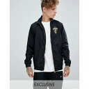 ニューエラ メンズ ジャケット・ブルゾン アウター New Era Cleveland Cavaliers track jacket in black exclusive Black