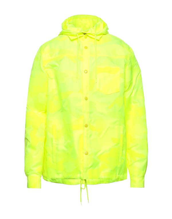 【送料無料】 ヴァレンティノ メンズ ジャケット・ブルゾン アウター Jacket Yellow