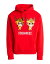 【送料無料】 ディースクエアード メンズ パーカー・スウェット フーディー アウター Hooded sweatshirt Red