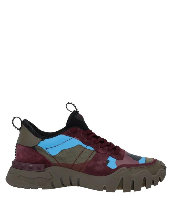 【送料無料】 ヴァレンティノ メンズ スニーカー シューズ Sneakers Burgundy