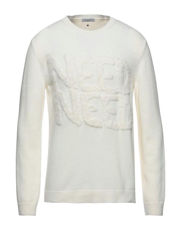 【送料無料】 ヴァレンティノ メンズ ニット・セーター アウター Sweater Ivory