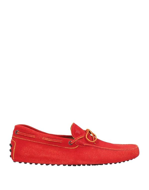 【送料無料】 トッズ メンズ スリッポン・ローファー シューズ Loafers Tomato red