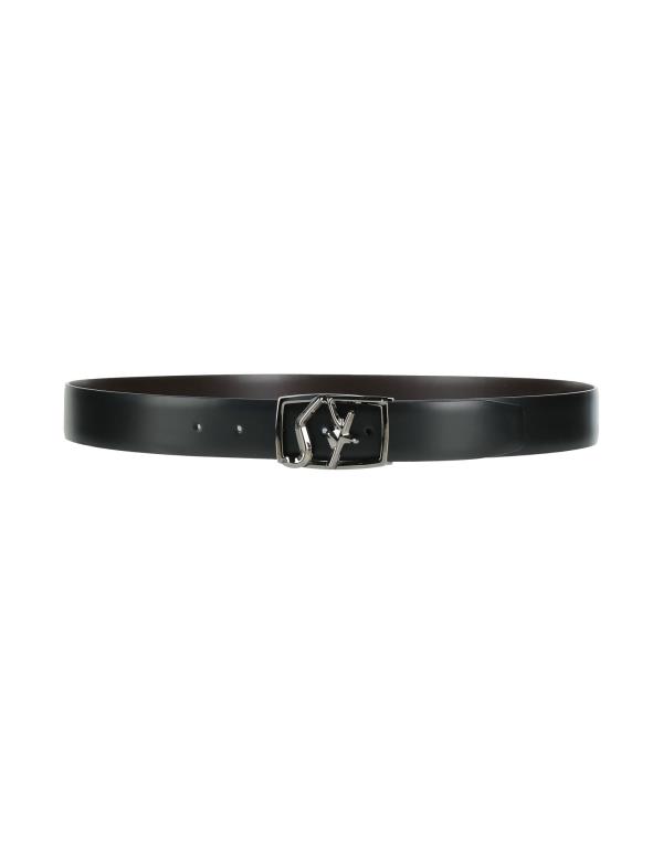フェラガモ ベルト（メンズ） 【送料無料】 フェラガモ メンズ ベルト アクセサリー Leather belt Black