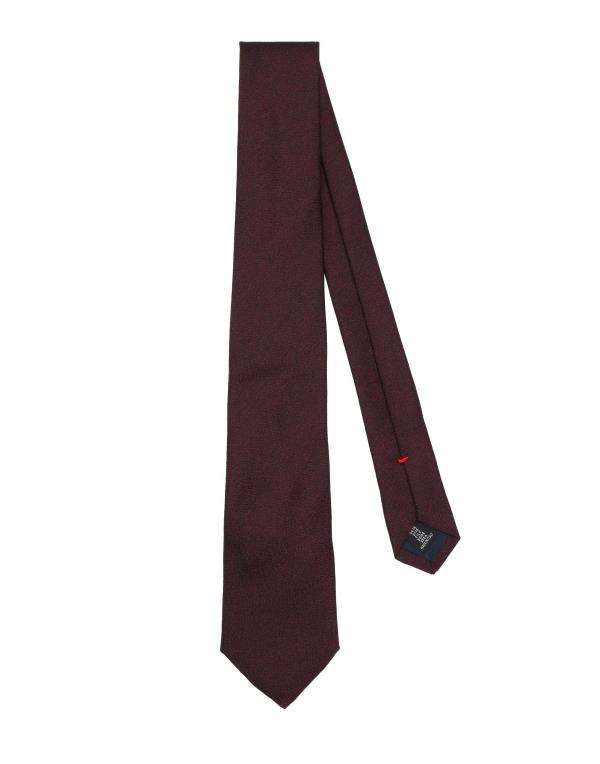  フィオリオ メンズ ネクタイ アクセサリー Ties and bow ties Burgundy